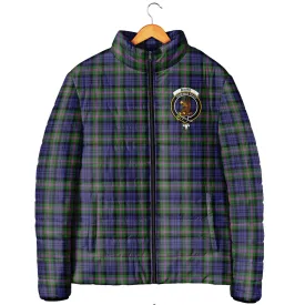 Baird Modern Tartan Padded Jacket with Family Crest