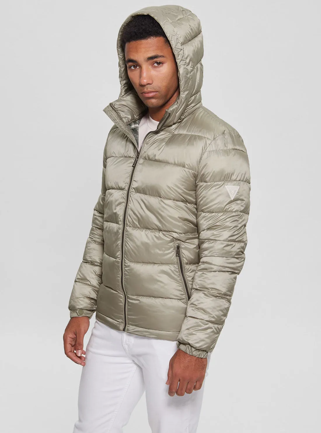 Eco Green Super Light Puffer Jacket