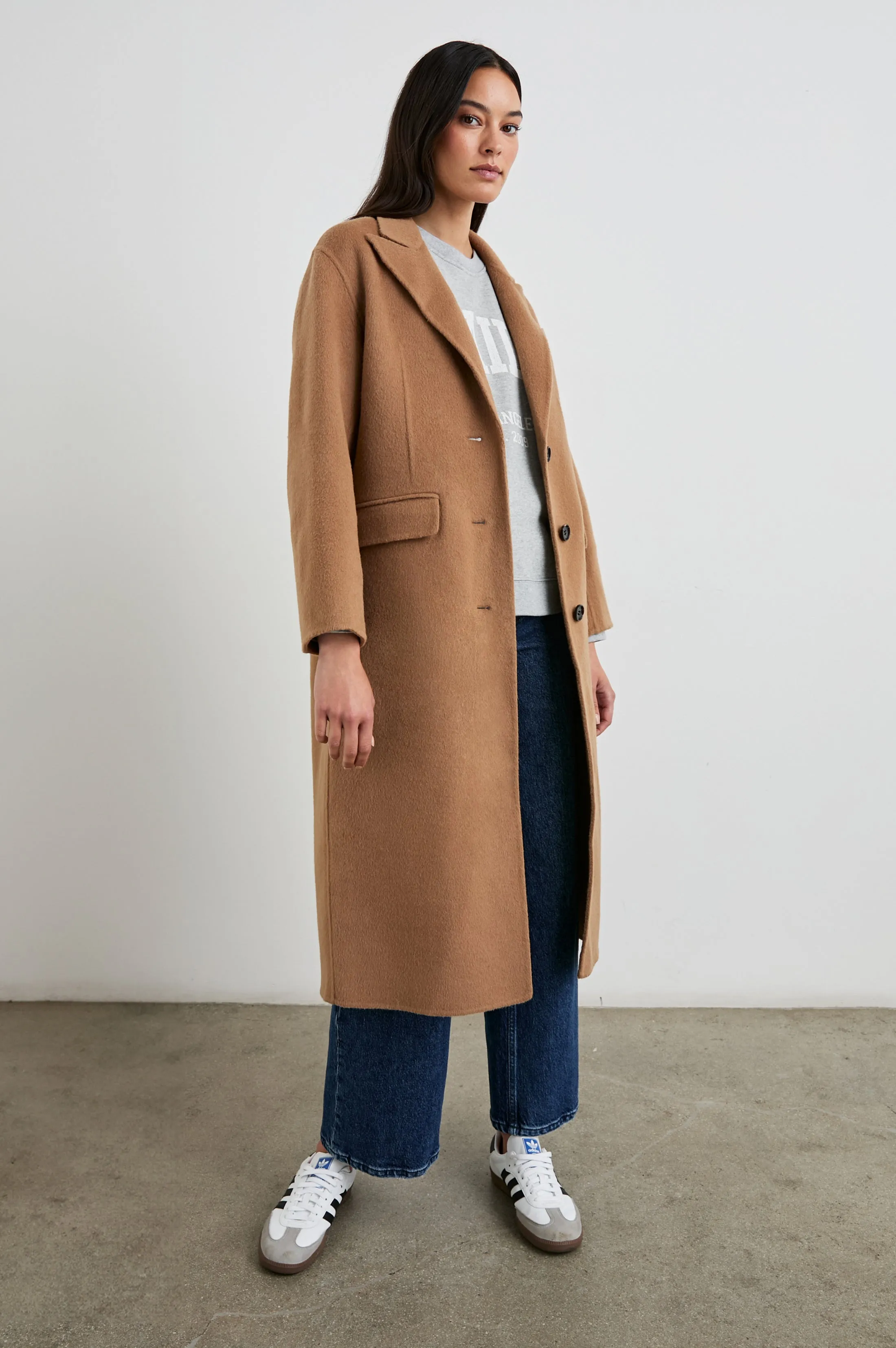 GALLERY COAT - CAMEL