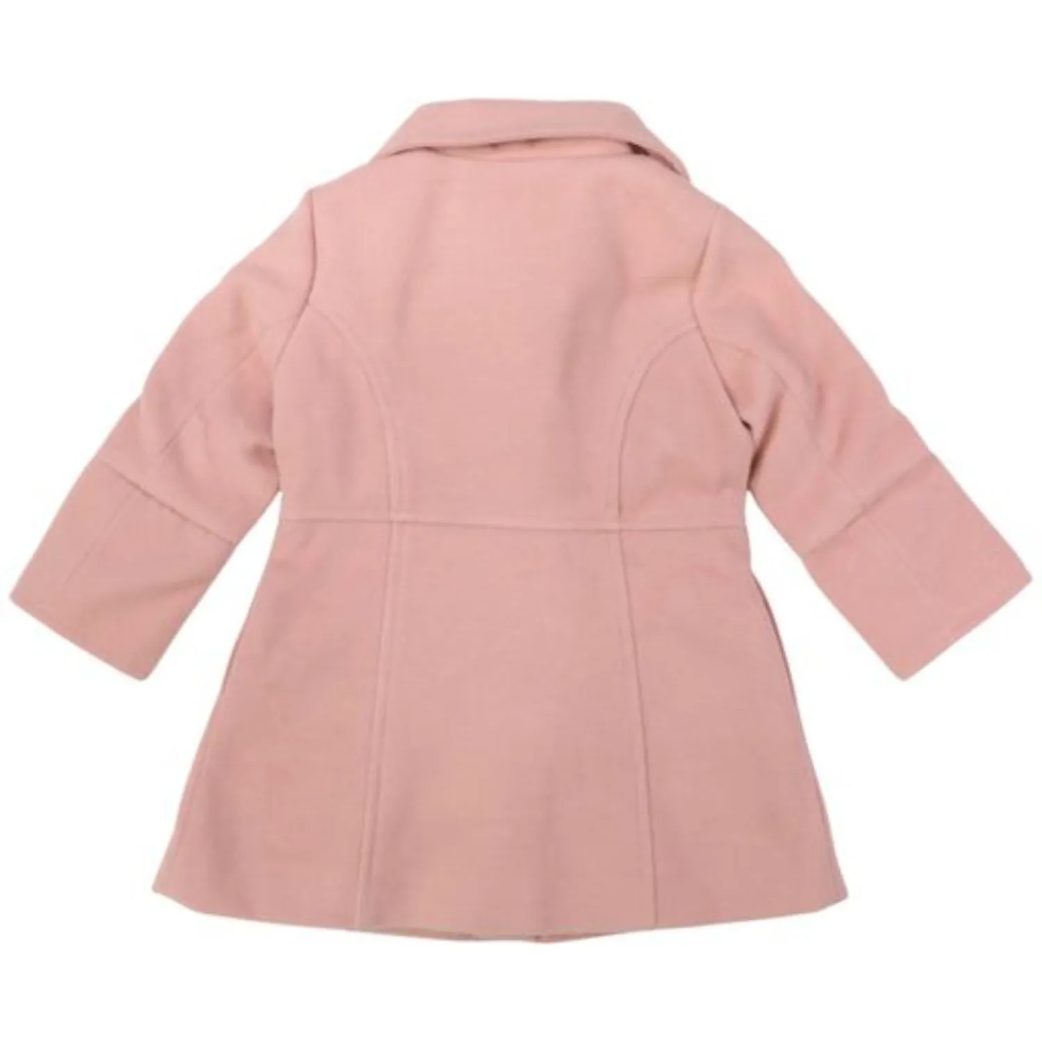 Korango Collared Overcoat Dusty Pink