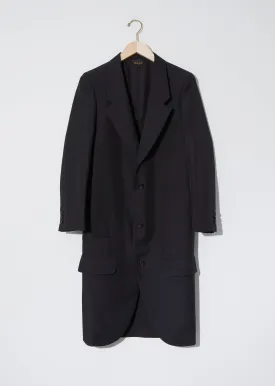 Long Gabardine Formal Coat