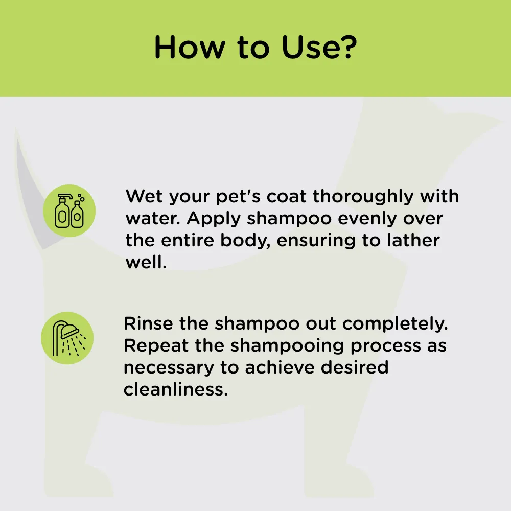 M Pets Natural Detangling Shampoo for Dogs