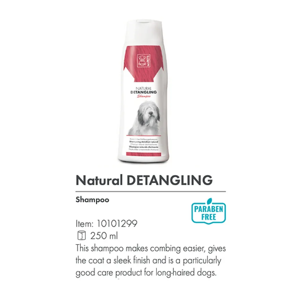 M Pets Natural Detangling Shampoo for Dogs