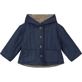 Navy Fall Baby Jacket