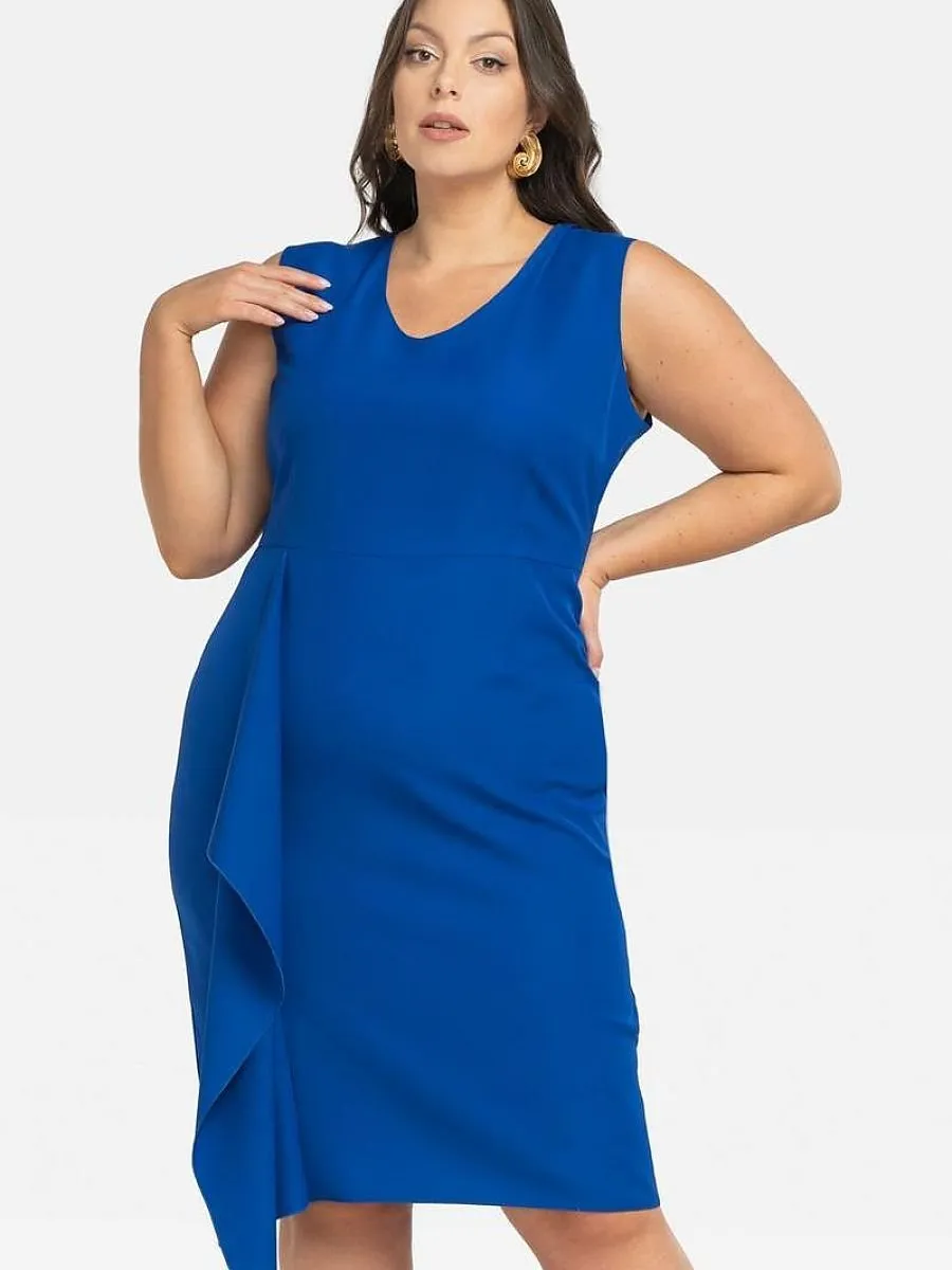 Plus size dress model 197781 Karko