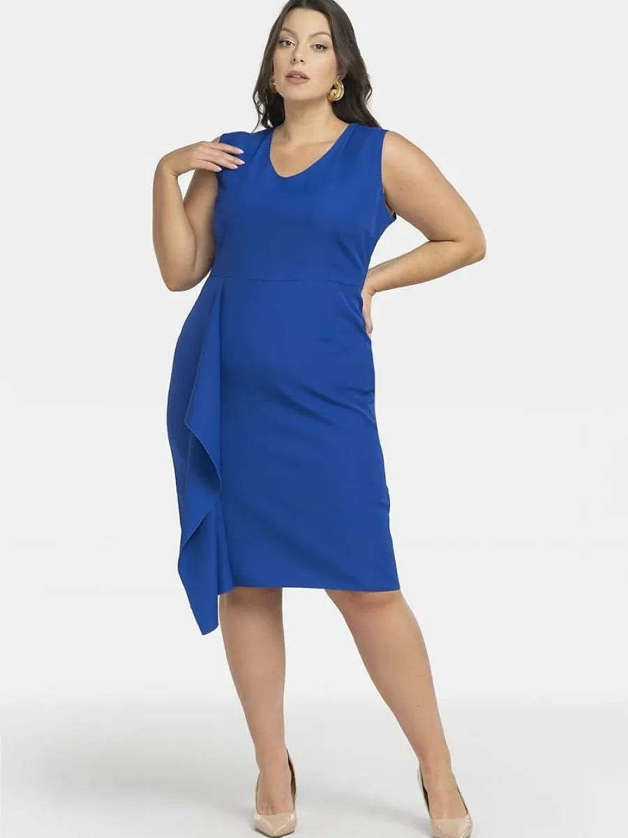 Plus size dress model 197781 Karko