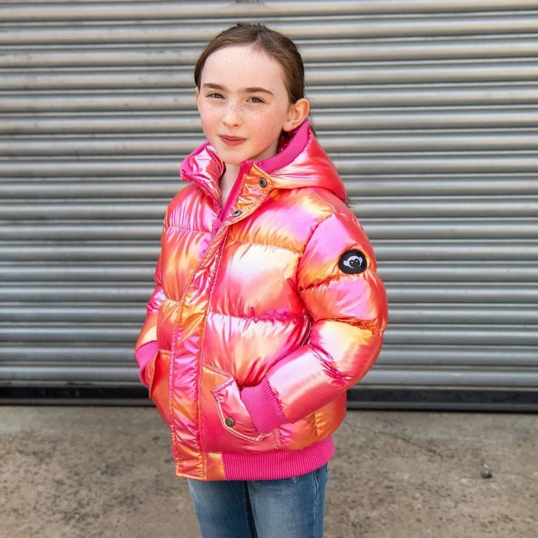 Puffy Coat | Citrus Sparkle