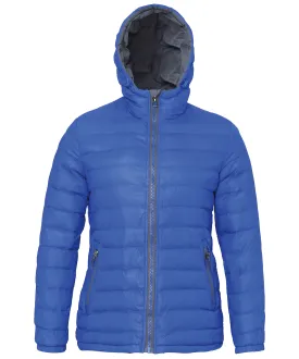 Royal/Grey - Women's padded jacket