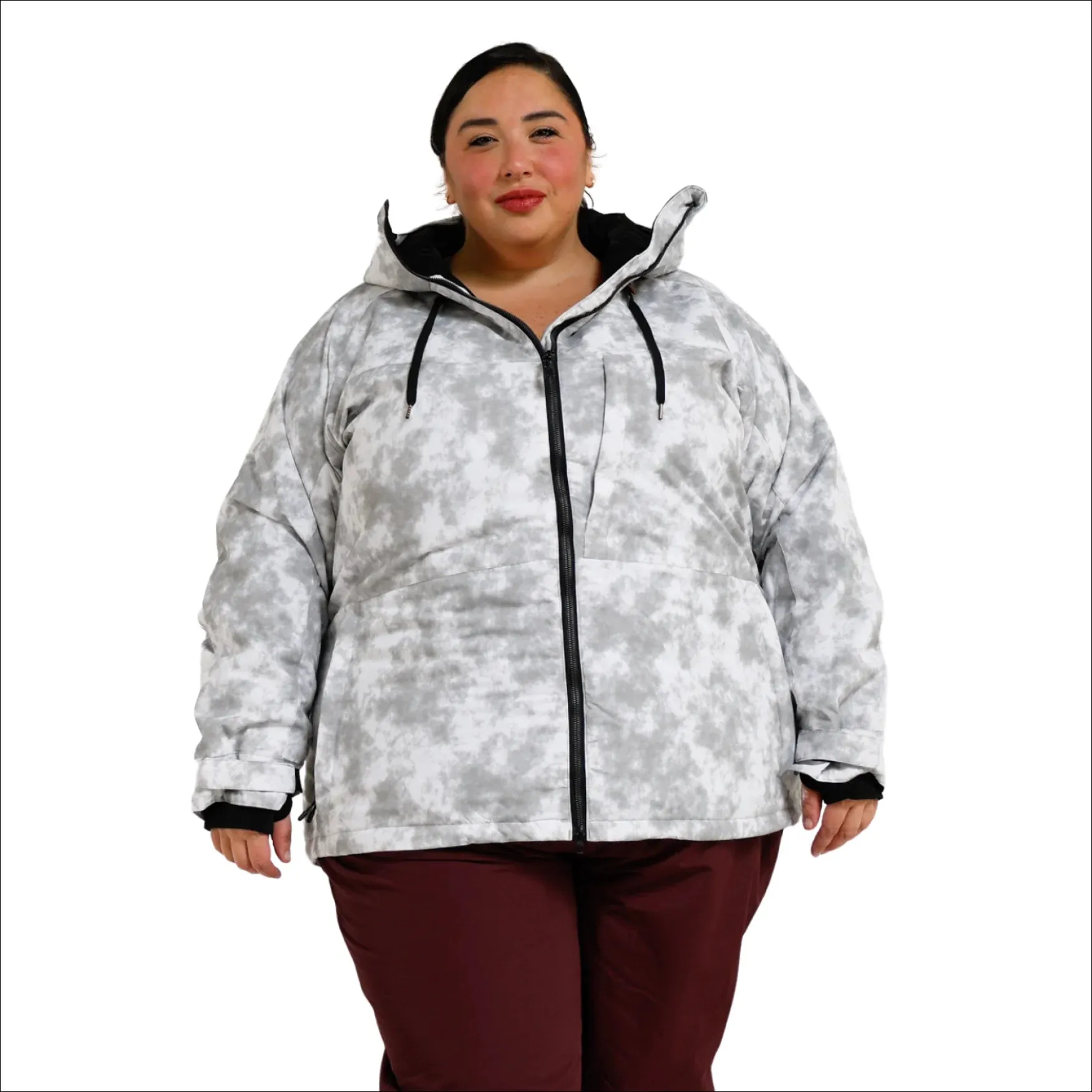 Snow Country Outerwear Womens Plus Size 1X-6X Trust Snowboarding Ski Coat Jacket