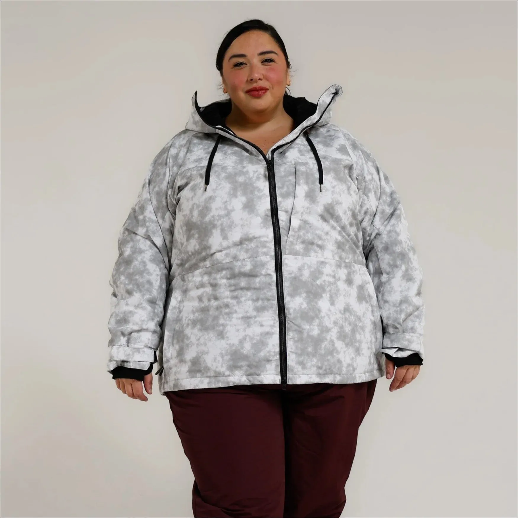 Snow Country Outerwear Womens Plus Size 1X-6X Trust Snowboarding Ski Coat Jacket