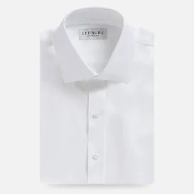 The White Rushton Royal Twill Custom Shirt