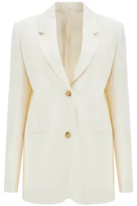 Toteme single-breasted canvas blazer