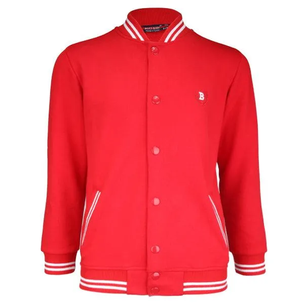 UNISEX RED VARSITY JACKET