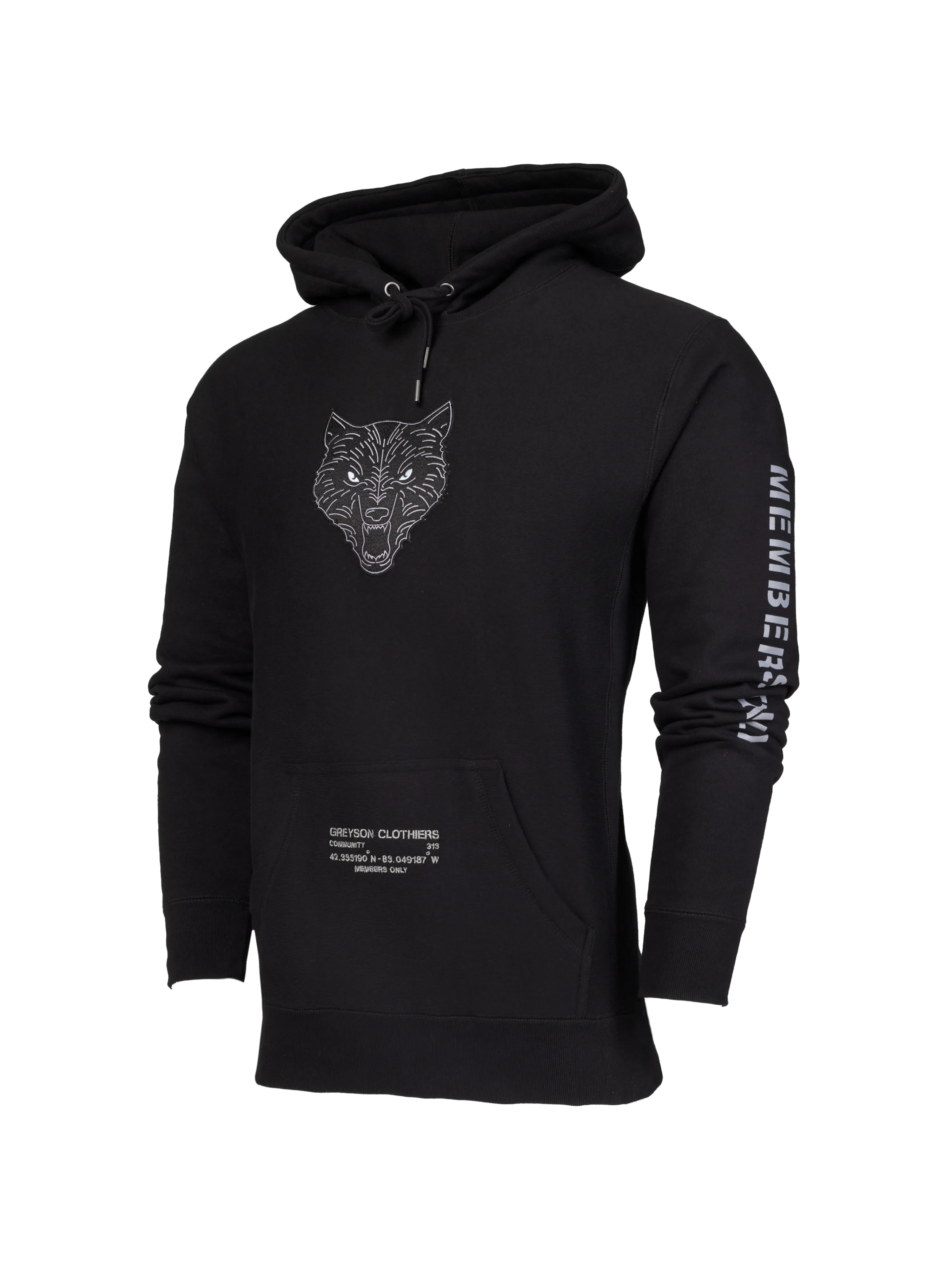 Warrior Wolf Fireside Hoodie