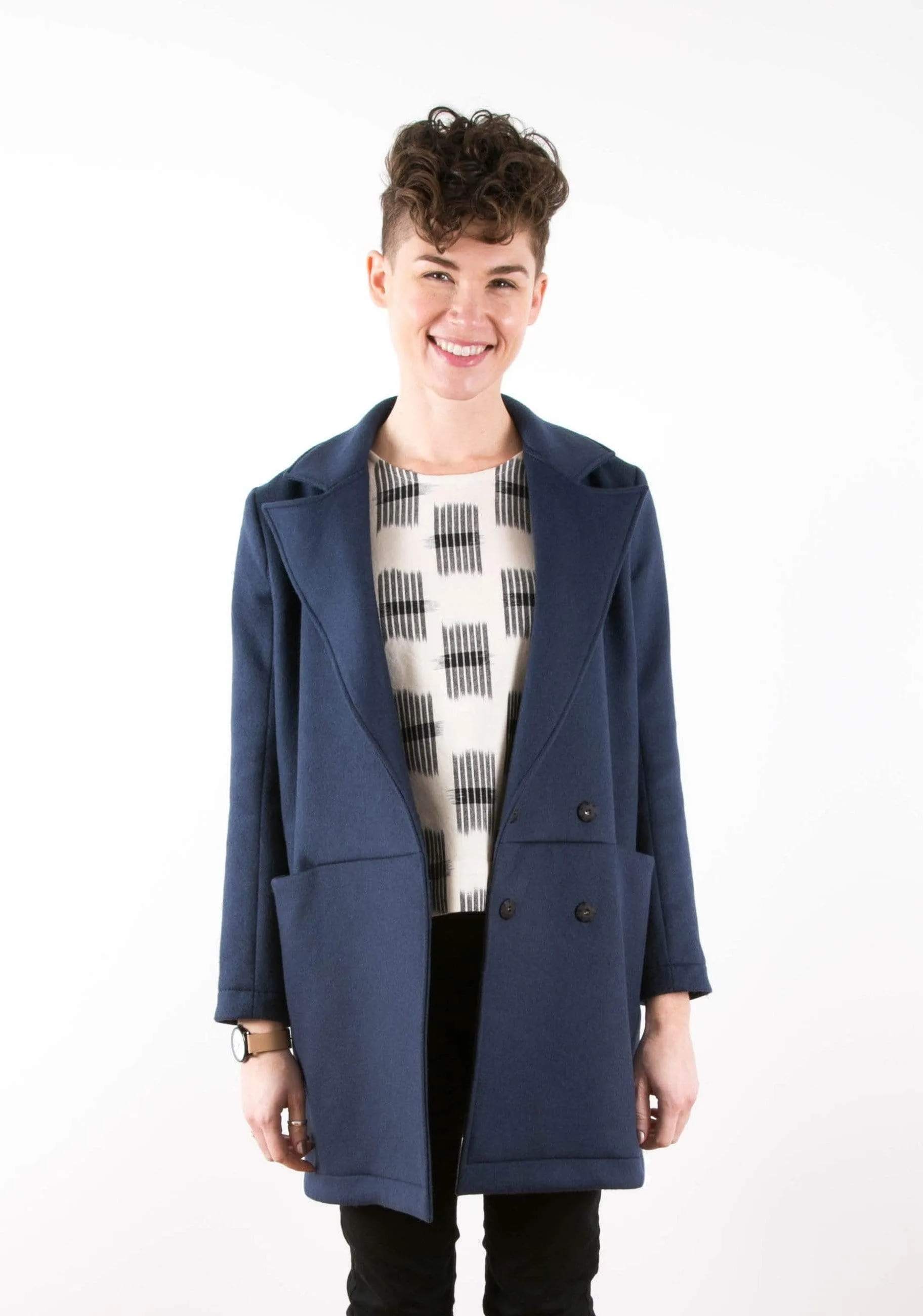 Yates Coat Sizes 0-18 - Grainline Studio